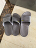 酷趣coqui居家簡(jiǎn)約浴室拖鞋男女士沙灘洗澡涼拖CQ-7922 隕石灰 40-41 (245mm) 適合39-40 曬單實(shí)拍圖