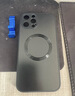 奶小鴨 【AG磨砂】適用蘋(píng)果12promax手機殼 iphone12promax保護套magsafe磁吸充電全包防摔男女款 石墨黑 曬單實(shí)拍圖