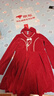 皮爾卡丹（pierre cardin）連衣裙女童喜慶春季兒童新款洋氣冬裝女孩秋春款生日公主裙拜年服 A990紅色+頭飾 130 碼數 曬單實(shí)拍圖