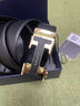 WILLIAMPOLO男士皮帶真皮自動(dòng)扣腰帶H扣輕奢牛皮男式褲帶生日禮物送男友老公 金色專(zhuān)柜禮盒裝 曬單實(shí)拍圖