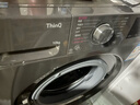 LG星云黑10KG全自動(dòng)家滾筒洗衣機家用 蒸汽除菌洗護 AIDD直驅變頻洗衣機FCY10Y4M 以舊換新 黑 曬單實(shí)拍圖