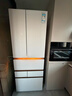 東芝（TOSHIBA）大白桃Pro463L六門(mén)日式多門(mén)冰箱483雙系統超薄零嵌自動(dòng)制冰小戶(hù)型GR-RM483WI-PG1B3國家補貼 曬單實(shí)拍圖