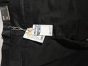 HLA海瀾之家休閑褲男窄腳褲子男秋季 黑色9K-HKCAW3J089A 34 175/88A 推薦143~150斤 曬單實(shí)拍圖