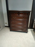 一具一家美式實(shí)木斗柜櫻桃木全原木復古客廳儲物柜臥室六斗柜家用收納柜 櫻桃木全實(shí)木六斗柜 曬單實(shí)拍圖