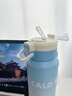 JCZS日本品質(zhì)山姆同款運動(dòng)保溫杯男女學(xué)生上學(xué)專(zhuān)用水壺兒童飲水杯大容 800ML-漸變藍丨316不銹鋼丨獨立茶倉丨長(cháng)保溫 曬單實(shí)拍圖