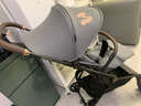 Hauck碳纖維嬰兒車(chē)口袋推車(chē)輕便可坐可躺可登機嬰兒推車(chē)溜娃神器 華麗灰-透氣側翼+收納袋 曬單實(shí)拍圖