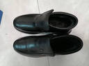 意爾康男鞋綁帶高幫加絨保暖休閑皮鞋商務(wù)休閑男棉鞋97216W 黑色   42 曬單實(shí)拍圖