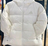 阿迪達斯（adidas）羽絨服女裝 秋冬新款600蓬保暖防風(fēng)御寒時(shí)尚休閑短款外套 KC5947 S 曬單實(shí)拍圖
