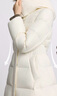 LILY2025冬新款女裝簡(jiǎn)約90鵝絨連帽修身收腰米白色羽絨服外套長(cháng)款 604米白 M 曬單實(shí)拍圖