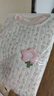 婧麒（JOYNCLEON）新生嬰幼兒衣服秋冬保暖夾棉男女連體衣小月齡寶寶無(wú)骨外出哈衣 粉滿(mǎn)印花朵 59cm 曬單實(shí)拍圖