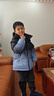 ASK JUNIOR防水兒童羽絨服男童冬裝加厚保暖防風(fēng)連帽親子滑雪服青少年新年裝 曬單實(shí)拍圖