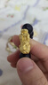 夢(mèng)金園新年禮物 黃金貔貅手鏈足金轉運珠皮丘手串男士3D硬金瑪瑙手鏈 曬單實(shí)拍圖
