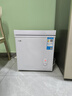 奧克斯（AUX）小冰柜家用小型冷藏柜冷凍柜兩用冰柜小型租房家用小冰箱小型冷柜 銅管/126升級/可囤60斤肉/減霜80% 29L 曬單實(shí)拍圖