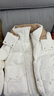 鴨鴨（YAYA）羽絨服女中長(cháng)款2025年新款秋冬季百搭連帽收腰連帽保暖厚外套 曬單實(shí)拍圖