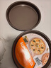 蘇泊爾（SUPOR）烤盤(pán)披薩盤(pán)專(zhuān)用家用烤箱用Pizza烘培圓形不粘披薩托盤(pán)蛋糕模具 9寸實(shí)底 曬單實(shí)拍圖