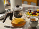 京東京造 飄逸杯 茶壺泡茶壺杯茶水分離器【高硼硅內膽】永磁開(kāi)關(guān) 900ml 曬單實(shí)拍圖