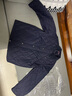 Tommy Hilfiger【防水】25秋冬新款男裝美式菱格燈芯絨襯衫領(lǐng)輕薄棉服夾克外套 藏青色DW5 M （推薦：135-150斤） 曬單實(shí)拍圖
