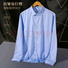 胖哥哥大碼男裝100%純棉襯衫男加肥加大寬松商務(wù)休閑襯衣免燙胖子上衣 純凈白100%純棉 5XL (250-280)斤 曬單實(shí)拍圖