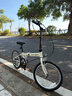 大行（DAHON）D6經(jīng)典折疊自行車(chē)20英寸6速折疊車(chē)成人男女士學(xué)生折疊單車(chē)KBC061 白色 曬單實(shí)拍圖