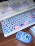 迪士尼史迪仔藍牙無(wú)線(xiàn)鍵盤(pán)三模有線(xiàn)鍵盤(pán)鼠標套裝靜音機械手感游戲鍵鼠男女生辦公高顏值筆記本電腦平板用 史迪仔無(wú)線(xiàn)雙模鍵盤(pán)+草莓熊雙模鼠標 迪士尼正版 曬單實(shí)拍圖
