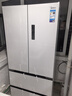 美的（Midea）真香508L法式四開(kāi)門(mén)冰箱超薄零嵌入式雙系統一級能效大容量以舊換新白色BCD-508WUFPZM(E)國家補貼 曬單實(shí)拍圖
