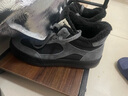 熱風(fēng)（Hotwind）男鞋冬季新款男士加絨高幫板鞋復古拼接休閑鞋增高鞋子 72黑灰 41 曬單實(shí)拍圖