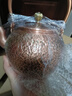 宏虎（honghu）紫銅水壺燒水壺大容量純銅煮茶壺泡茶壺手工加厚銅壺電陶爐沏茶壺 ZTH-06(豎錘紋)1.5L 曬單實(shí)拍圖