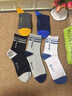 夢(mèng)特嬌100%純棉襪子男士秋冬季中筒艾草精油7A抗菌防臭吸汗厚款休閑棉襪 曬單實(shí)拍圖