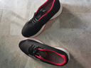 啄木鳥(niǎo)跑步鞋男2025春秋季潮流百搭防滑軟底耐磨運動(dòng)鞋舒適休閑健步鞋男 男單鞋黑紅 （單鞋） 42 標準碼 曬單實(shí)拍圖