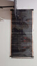 石墨烯電熱膜墻暖加熱電熱板家用取暖高溫辦公室取暖腳器壁掛貼墻 控溫款 50*100cm 200W+隔熱膜 曬單實(shí)拍圖