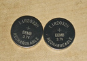 EEMB 高容量LIR2032H紐扣電池70mah 3.7V可充電扣式電池充電器/可選 LIR2032H（5粒裝） 曬單實(shí)拍圖
