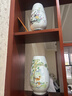 傲世景德鎮陶瓷器中式擺件客廳裝飾品玄關(guān)工藝品辦公室茶室博古架花瓶 鶴鹿同春福桶對瓶+底座+證書(shū) 曬單實(shí)拍圖