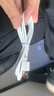 獵弗蒙120W氮化鎵適用華為超級充電快充頭3C認證機甲風(fēng)硅膠充電線(xiàn)Type-C快充數據線(xiàn)適用vivo手機快充套裝 1米6A數據線(xiàn)【不含頭】硅膠白 曬單實(shí)拍圖