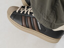 adidas王安宇同款SUPERSTAR II經(jīng)典貝殼頭板鞋男女阿迪達斯三葉草   黑色/棕色/奇妙白(推薦腳型偏瘦選小半碼)   38 曬單實(shí)拍圖