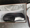 駱駝（CAMEL）皮鞋男商務(wù)休閑鞋秋冬季真皮高端加絨一腳蹬牛皮爸爸鞋子男士 G14A545711R 黑色加絨 40 曬單實(shí)拍圖