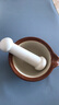 舍里中式陶瓷研磨碗廚房搗蒜臼手動(dòng)寶寶輔食研磨器家用芝麻果泥研磨缽 大號研磨碗+陶瓷研磨棒 尺寸規格詳見(jiàn)圖二 曬單實(shí)拍圖