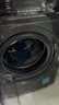 小天鵝（LittleSwan）滾筒洗衣機全自動(dòng)家用 10KG大容量 除菌 智投 超薄全面屏TG100VT616WIADY-T1B 以舊換新補貼  曬單實(shí)拍圖