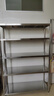梵若曼置物架不銹鋼貨架層架廚房收納架落地多層架子家用儲物架 長(cháng)120寬40高180五層加厚款 曬單實(shí)拍圖