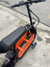 bremer電動(dòng)滑板車(chē)超輕便攜鋰電池代步車(chē)可折疊小型電動(dòng)車(chē)電瓶車(chē)V12新品 跨騎（+筐+腳踏+后靠背+前扶手） 48V35A 約150公里 曬單實(shí)拍圖