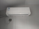 美的空調 大1.5匹 同級冷靜星一級能效 省電變頻 臥室空調掛機 壁掛式空調 國家補貼KFR-35GW/N8HX1-P1 曬單實(shí)拍圖