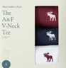 Abercrombie & Fitch經(jīng)典小麋鹿圖案女裝25秋季美式3件裝棉質(zhì)V領(lǐng)短袖T恤139-6063 多色組合裝 L (165/104A) 曬單實(shí)拍圖