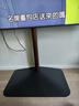 Brateck北弧(32-85英寸)電視支架  65移動(dòng)支架 43電視掛架 落地支架75藝術(shù)支架電視機小米 FS700黑胡桃木 曬單實(shí)拍圖