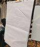 歐嘜（oumai）加厚白板紙60*90cm a1白板專(zhuān)用紙廣告紙會(huì )議培訓寫(xiě)字板掛紙大白紙80g 59.4*84.1cm 30張/卷 曬單實(shí)拍圖