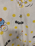 巴帝巴帝春秋款嬰幼兒童純棉家居服睡衣套裝休閑空調服外出服 波點(diǎn)鴨 120 曬單實(shí)拍圖