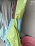 檸檬寶寶兒童雨衣男女童小學(xué)生雨披帶書(shū)包位寶寶上學(xué)防雨服 薄荷海鹽藍XL 曬單實(shí)拍圖