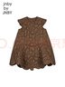 jnby by JNBY江南布衣童裝無(wú)袖羽絨A型連衣裙可愛(ài)公主圓領(lǐng)女童兒童1O0G12410 209/深棕 120cm 曬單實(shí)拍圖