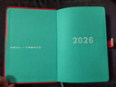 金值2026年日程本國風(fēng)筆記本子 365天效率手冊商務(wù)工作日歷每日計劃本記事備忘本新年元旦禮物 中國紅 曬單實(shí)拍圖