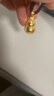 金至尊（3DG Jewellery）時(shí)來(lái)運轉黃金吊墜足金999古法葫蘆掛墜不含項鏈新年禮物計價(jià) 中板-金重6.20克-PF21001424 曬單實(shí)拍圖