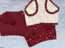 貓人紅色內褲女純棉蕾絲本命年女士?jì)妊潓亳R年騏驥紅鴻運新年三角短褲 【小熊頭+蝴蝶結+紅白熊+小花朵】 4條 XL 【建議體重110-130斤】 曬單實(shí)拍圖