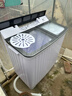 揚子半自動(dòng)洗衣機大容量家用子母一體機雙缸雙桶洗衣機脫水全自動(dòng)洗脫一體小型甩干機 23.5公斤【洗15.5KG+脫8KG】強動(dòng)力 曬單實(shí)拍圖